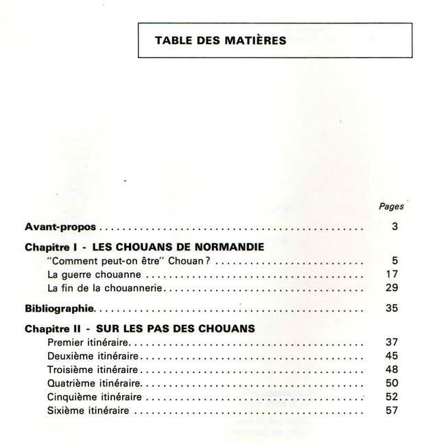 N°140: Les chouans de Normandie ; sur les pas des chouans par A. CHAUDEURGE