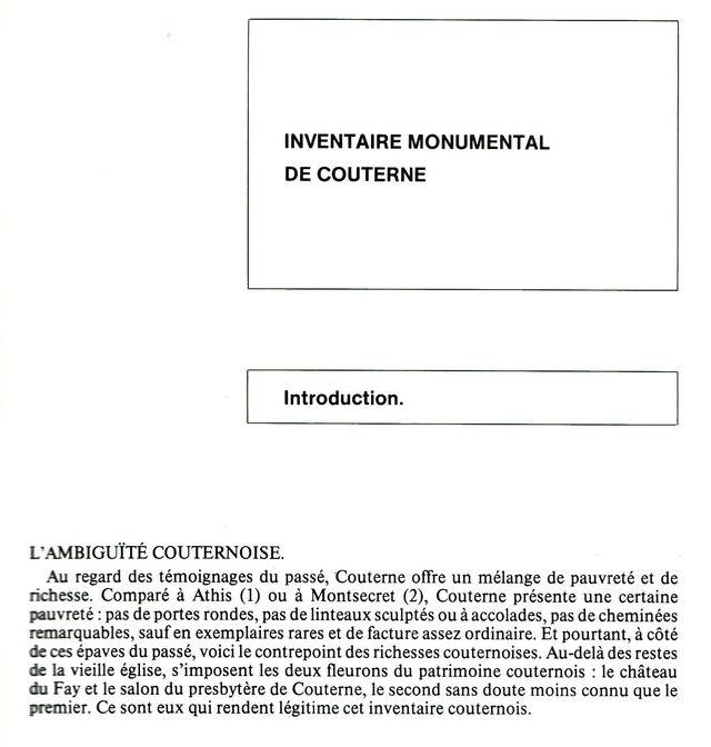 N°148 : Couterne et mélanges.
