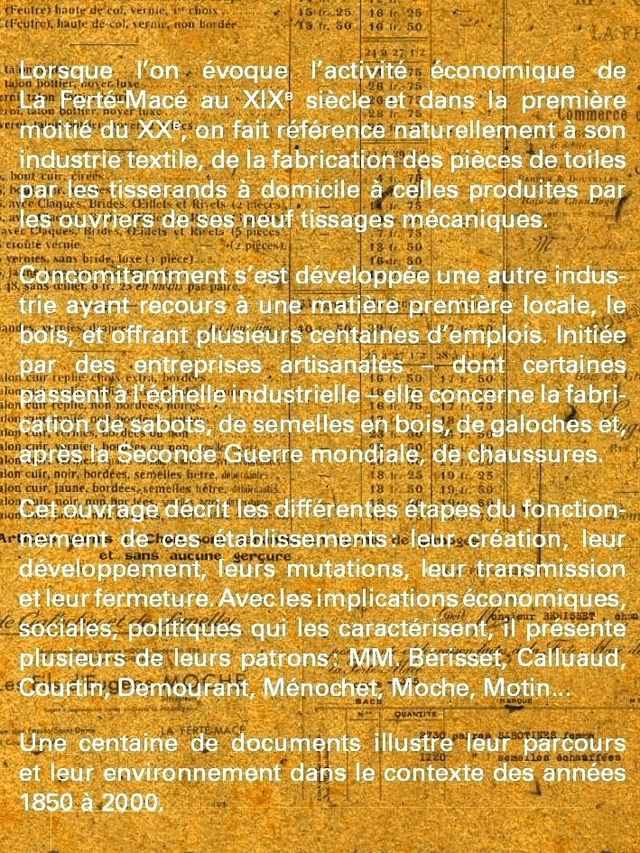 N°329-330 : Entreprises du bois et usines de chaussures à La Ferté-Macé par M. LOUVEL