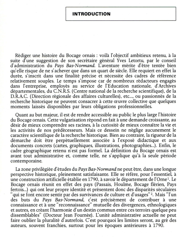 N°212 : Le Bocage ornais et ses historiens : introduction à l’histoire du Bocage ornais par J.-C. RUPPÉ