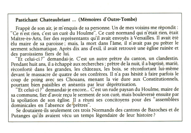 N°221-222 : Le Houlme dans la tourmente révolutionnaire : histoire religieuse des trente-deux paroisses (1789-1806) par F. L’HOSTIS
