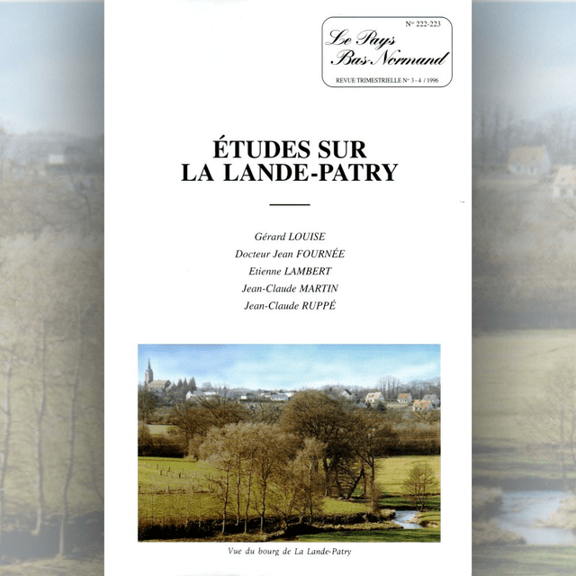 N°223-224 : Etudes sur La Lande-Patry